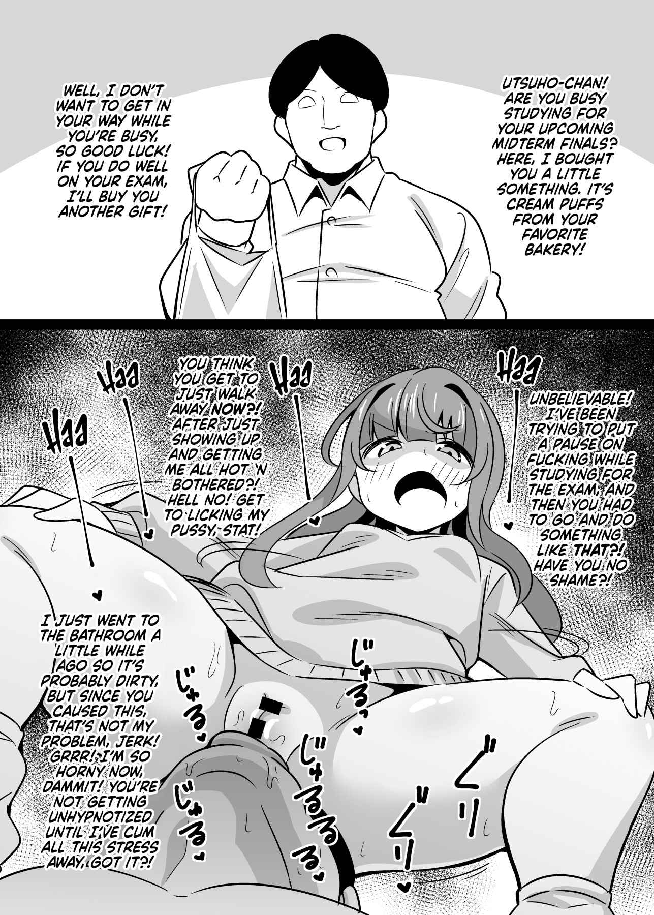 Hentai Manga Comic-Uncle Hypnosis - A Naughty Niece Uses Her Oblivious Uncle As Her Personal Meat Dildo-Read-27